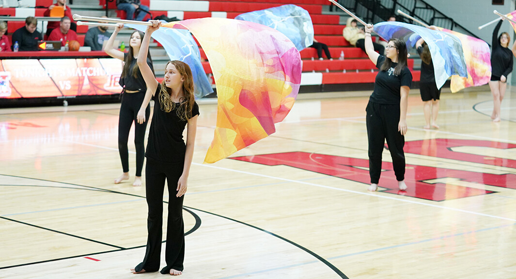 Adams Central Winter Color Guard | The Berne Witness