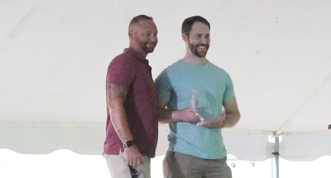 Hunt receives Young Professional of the Year Award | The Berne Witness